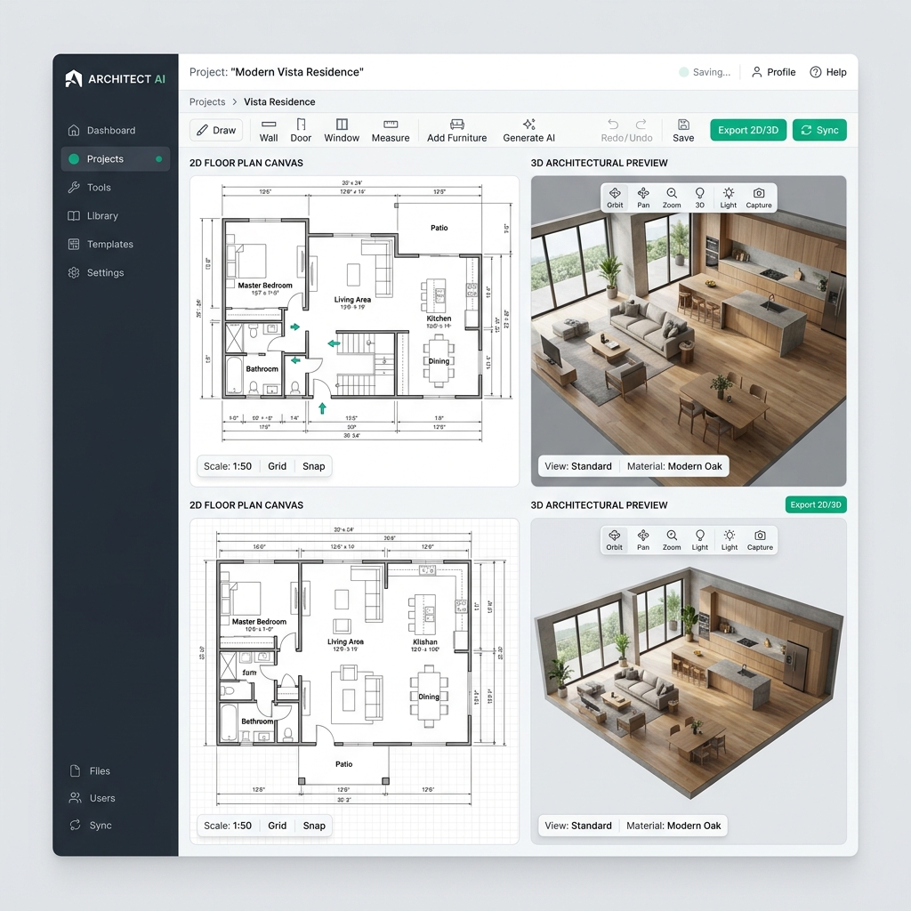 FloorPlanMind AI Floor Plan Generator