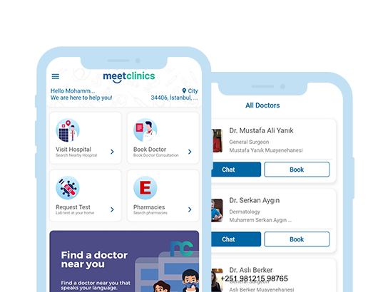 Meetclinics app